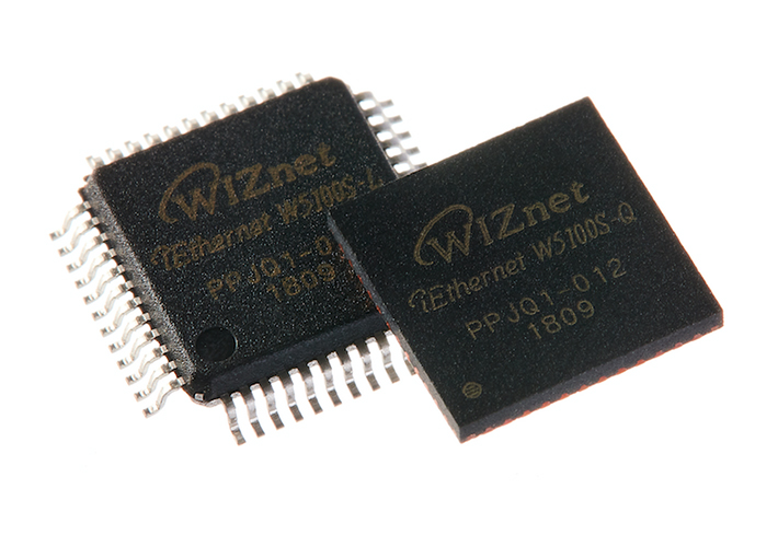 Foto Chip controlador Ethernet compatible con IPv4 / IPv6 